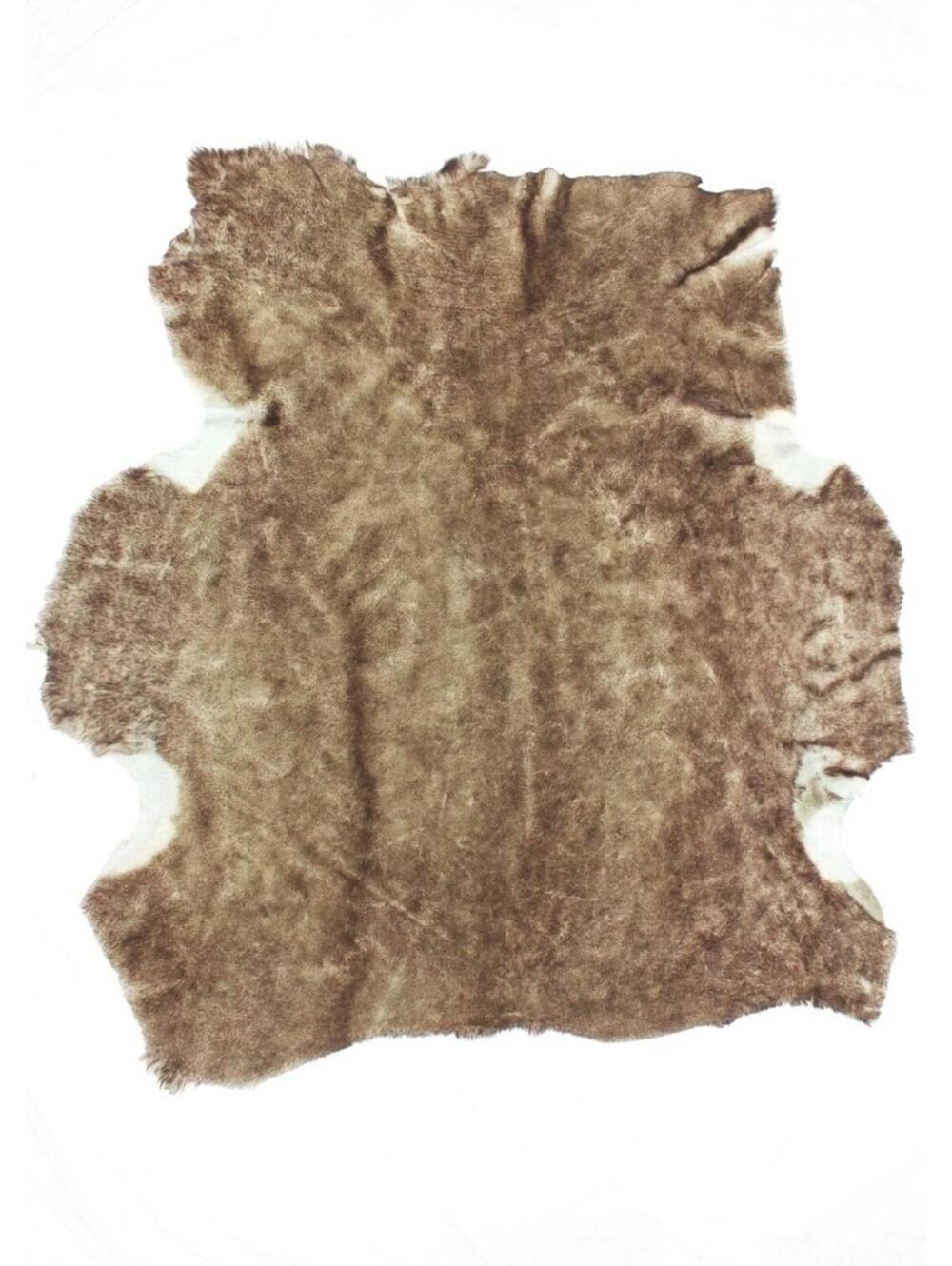 SHOWROOM NEW SHEEP SKIN LAMB FUR SKIN  HIDE RUG MAT 32" X 32"